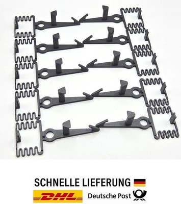 10x Ersatz Kupplungsfeder Schwarz passend für LGB Spur G Kupplung LGB Eisenbahn