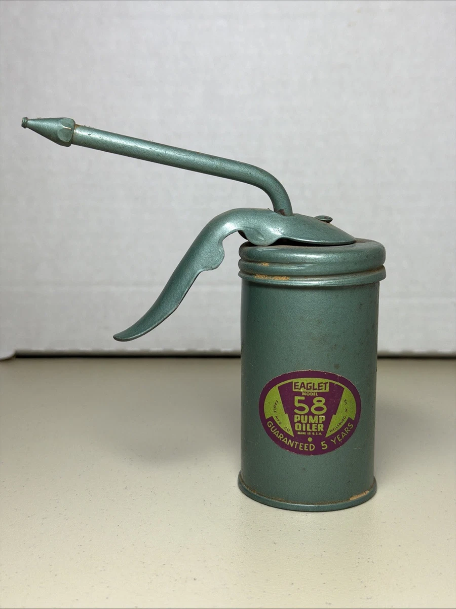 EAGLE Made in USA ピストルオイラー 油差しヴィンテージオイル缶 eagle pump oiler products for sale | eBay