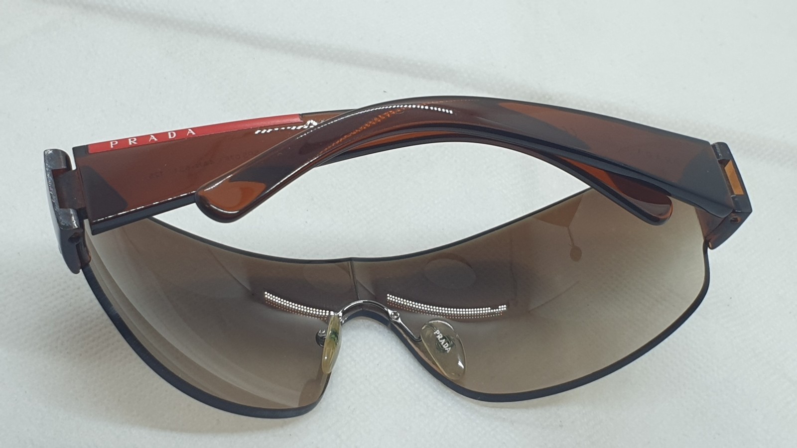 Prada SPS 07F 4AN-6S1 Sunglasses. Brown Color. thumbnail 7