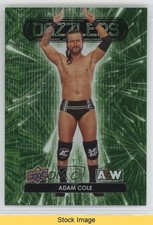 2023 Upper Deck AEW All Elite Wrestling Dazzlers Green Adam Cole #DZ-50 READ 4om
