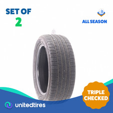 Set Of 2 Used 22550r17 Goodyear Reliant All-season 94v - 7.532