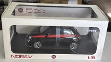 NOREV Fiat 500 Sport 1:18 Scale Diecast Model Car