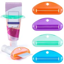 Toothpaste Tube Squeezer, 4 PCS Toothpaste Squeezer Roller Tool