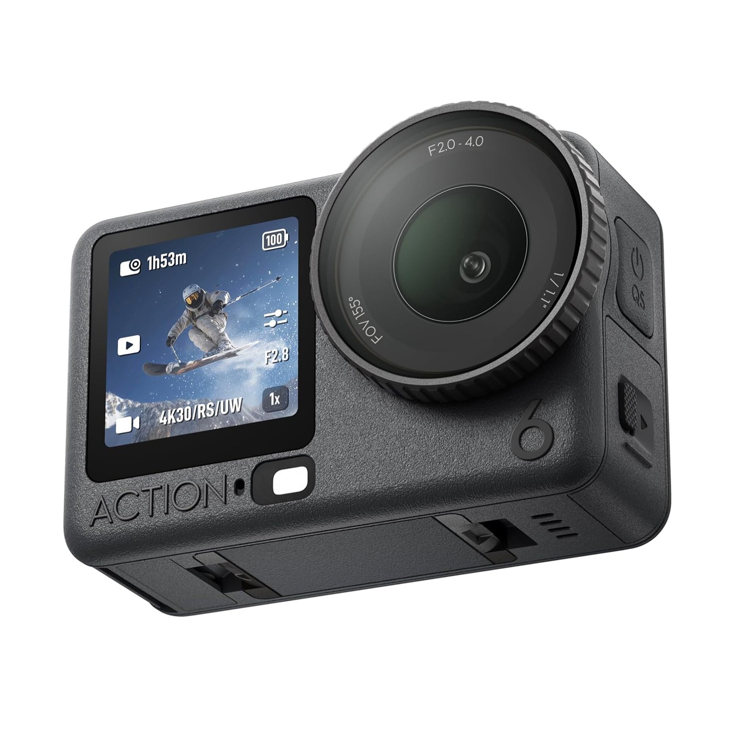 DJI Osmo Action 6 8K Waterproof Action Camera with 1/1.1″ Square Sensor Vlogging