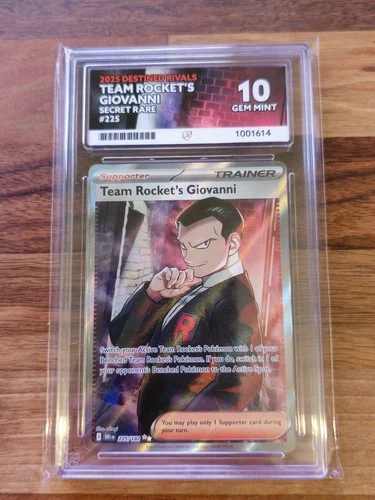 Team Rocket's Giovanni 225/182 Destined Rivals - Pokémon TCG Ace 10 Perfect Subs