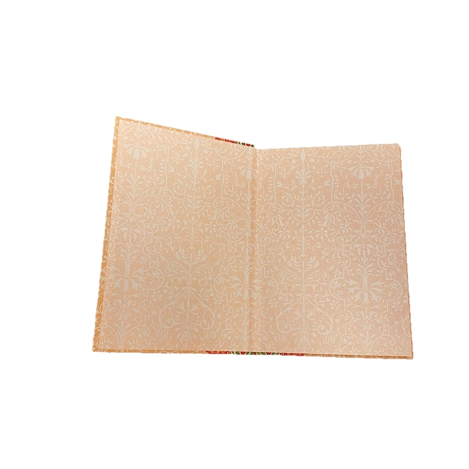 POOCH & SWEETHEART Lined Journal, Approx. 240 pgs, Pink Yellow Bouquet Motif  - Image 2 of 4