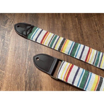 50 mm handgewebt weich gepolstert Gitarrengurt Bass Akustik Elektro bequem