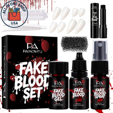 Fake Blood Makeup Kit for Vampire Costume SFX Makeup