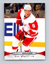 2011-12 Upper Deck Justin Abdelkader Detroit Red Wings #137