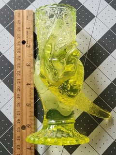 Uranium Glass Vase