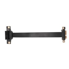 PCIe 3.0 X1 Riser Cable 8Gbps High Speed Dual 90 Degree Right Angle PCI Express