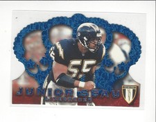 1996 Crown Royale Blue #135 Junior Seau Chargers