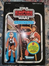 Vintage 1982 Kenner Star Wars Luke Skywalker X-Wing Pilot 48 Back