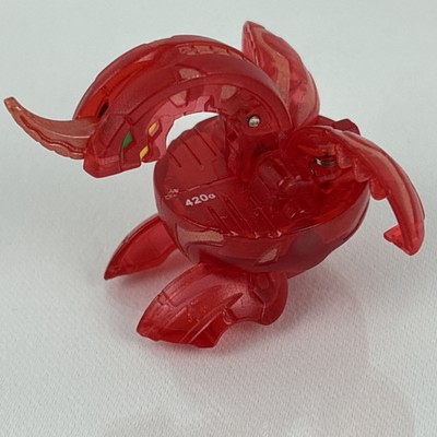 Bakugan Dragonoid 420G Red Pyrus Translucent B1 Classic Battle