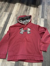 Under Armour Storm Mens Hoodie Hunting Camo Res Size L New