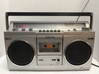 Vintage SONY AM/FM Stereo Cassette Recorder Boombox CFS-45 Radio Works Read Desc