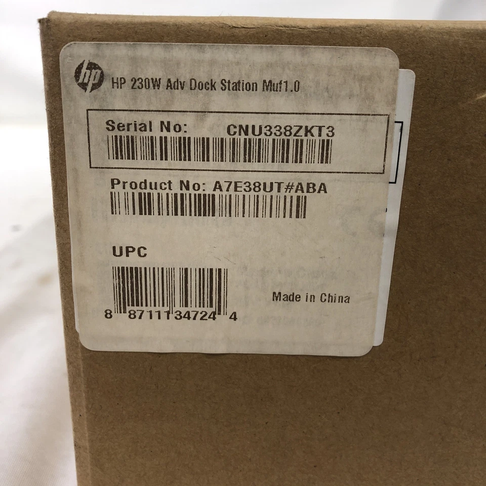 NEW HP EliteBook Advanced Docking Station A7E38UT A7E38UT#ABA -ZBook 15 17 G1 G2 - Image 4 of 4