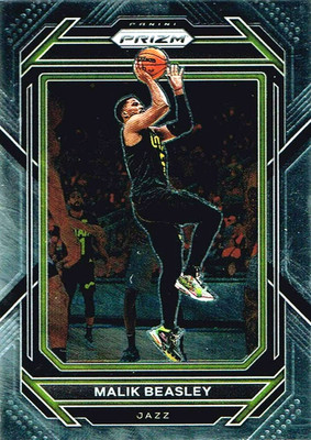 2022-23 Panini Prizm #60 Malik Beasley Utah Jazz