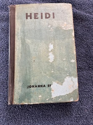 Heidi by Johanni Spyri (1925, hardcover, Shirley Watkins, Grosset & Dunlap)