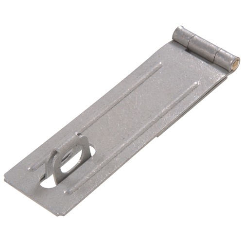 Hillman 851435 Fixed Staple Safety Hasp Galvanized (4-1/2")
