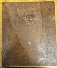 Dansco Coin Album United States Type Set Collection 4 Pages Album Used writing