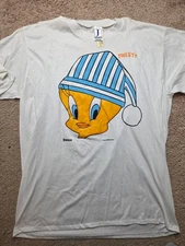 VTG 1993 Tweety Bird NEW w/ Tags Jostens Nightwear Single Stitch Tee Looney Tune