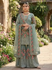 3 Piece Readymade Salwar Kameez Pakistani Indian Women Wedding Party Wear Dress