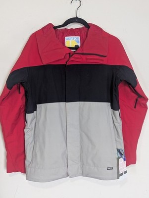 Burton Dryride Men s XS Ski Snowboard Jacket Vented Colorblock Hooded