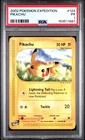 2002 POKEMON EXPEDITION #124 PIKACHU PSA 1