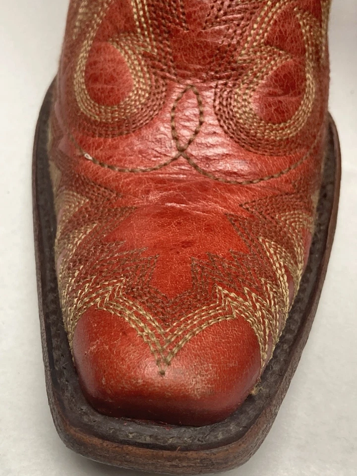Женские сапоги вестерн CORRAL G1900 Vamp с красной строчкой размер 7 1/2 - Изображение 3 из 4