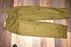 Vintage 40s WW2 M43 OD Green Field Trousers Pants Mens Military Army USGI 32X32