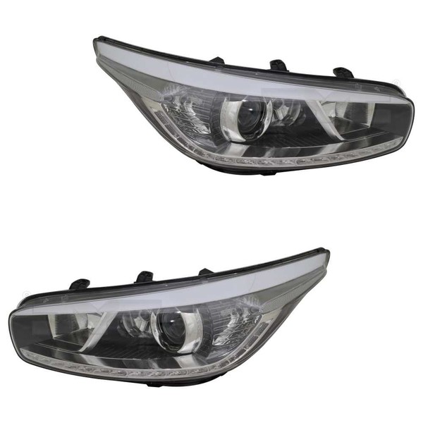 Scheinwerfer Set Rechts & Links H7/H7/H7 Mit Tagfahrlicht FüR KIA Cee'd JD-image