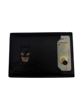 Leather Bat Wallet for Men - Stylish Superhero Design, Durable Bifold Wallet