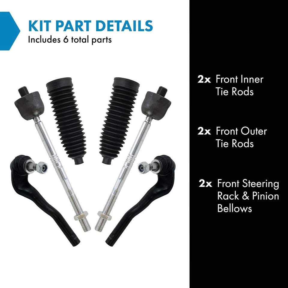 Juego de barras de amarre TRQ para Mercedes-Benz CL550 2012-2013 S350 2007-2013 S550 2009-2014 Foto 4 de 4