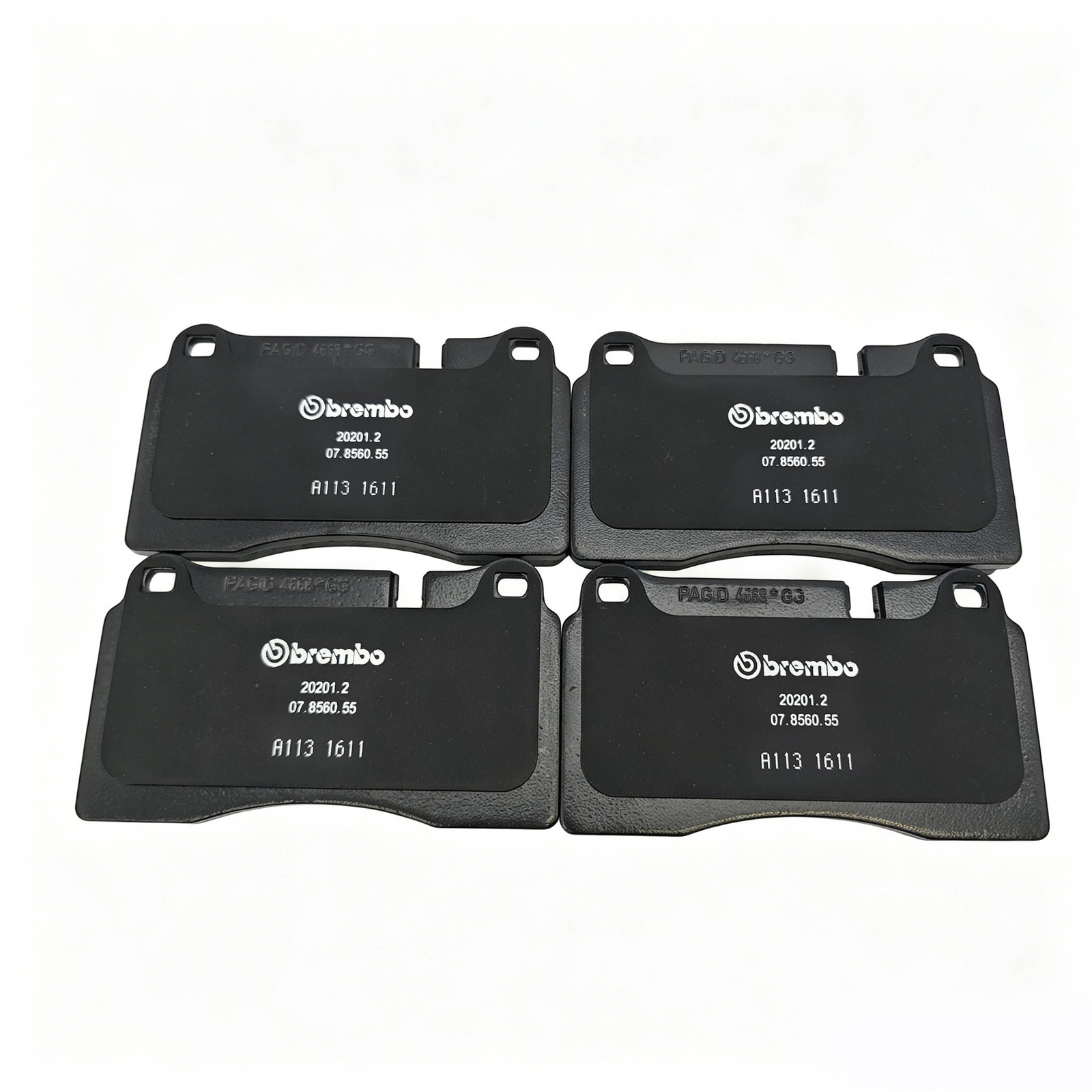Ferrari F430 2005-2009 Rear Brake pads Set P/N 70001087