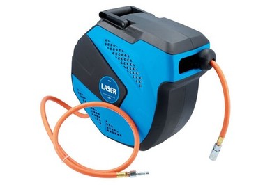 Laser Tools 8864 Auto-Rewind Luftschlauchtrommel 15m