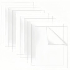 HJYDGJ 10 pannelli acrilici in plastica trasparente spessore 1 mm pannelli i