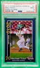 2010 Cedar Rapids Rising Alumni #1 Mike Trout Rookie Angels - PSA 9
