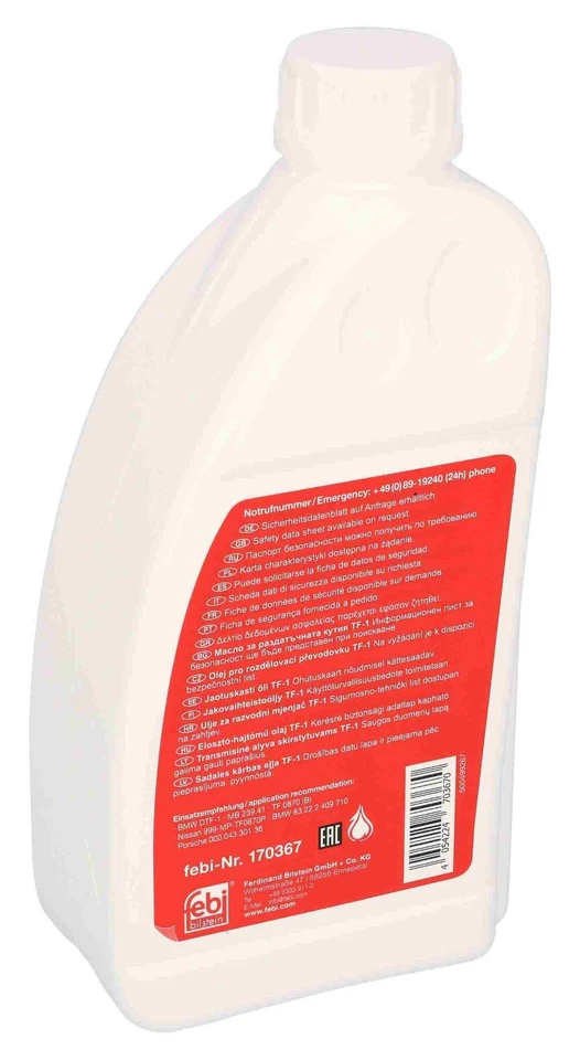 CAJA DE TRANSFERENCIA 1 LITRO FEBI TF-1 SAE 75W caja de cambios líquido de aceite para BMW 2004+UP Foto 4 de 4