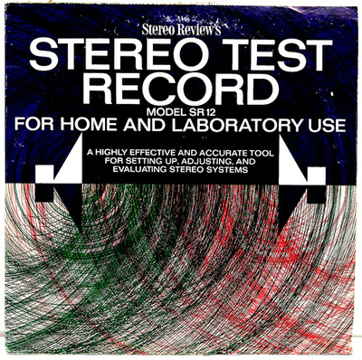 Stereo Review Stereo Test Record Model SR 12 Vinyl LP Test Tone Audiophile