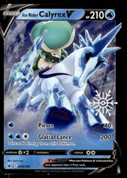 Ice Rider Calyrex V 045/198 Holiday Calendar Promo
