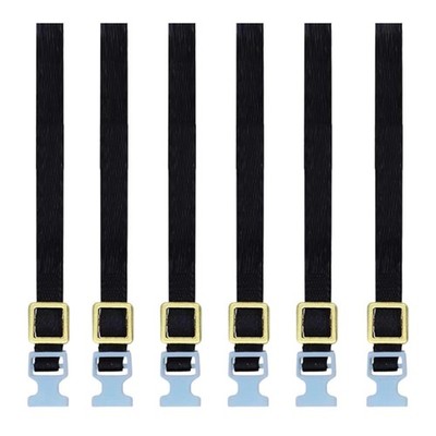 6x RC Spanngurt schwarz 1:10 Profi Ersatz High Performance