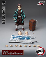 Threezero X FigZero 1/6 Scale 3Z06670W0 Tanjiro Kamado Action Figure Model Toy