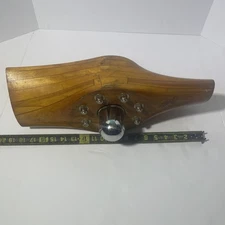 Sensenich Wood Propeller 18” Cutoff Display Signed and Dated aviation display