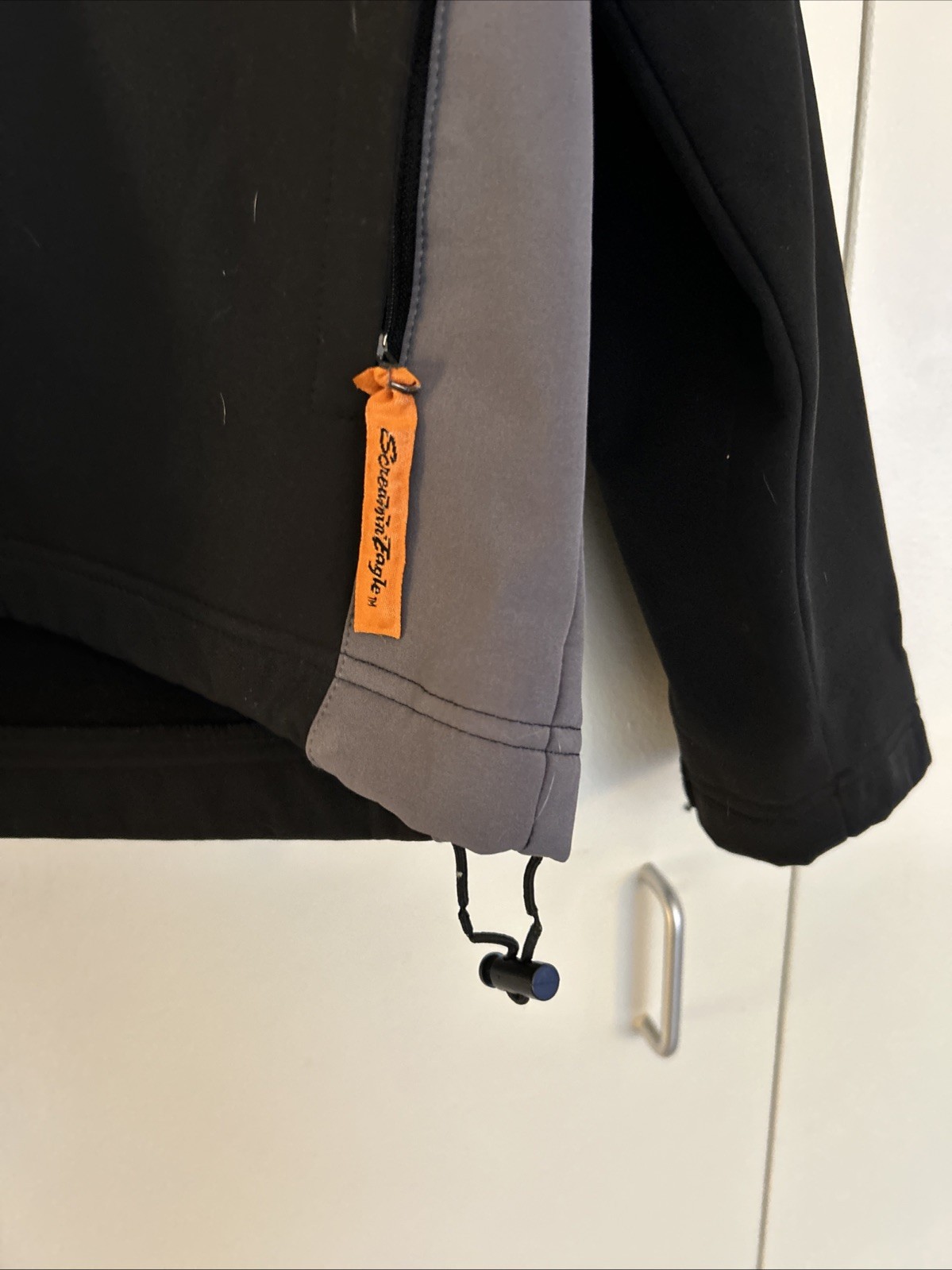 Harley Davidson Eagle Soft Shell Jacket Large Bla… - image 2