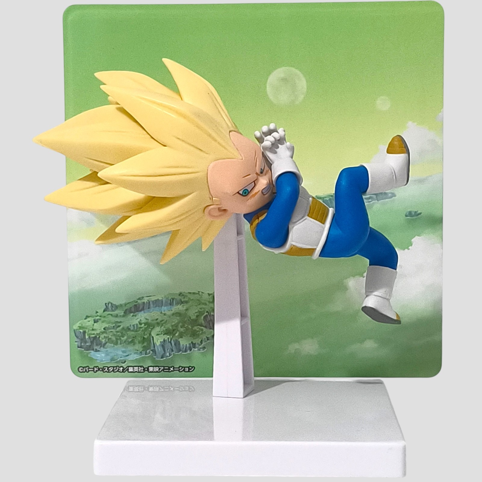 Figurine Vegeta Dragon Ball Daima cadeau ideal pour fan de manga avec panneau decoratif