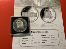 USA 1 Dollar 1992 Silber PP - 200 Jahre Weißes Haus (12)