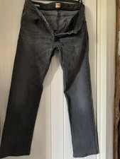 Boss Orange Men?s grey button up  jeans 