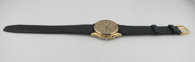 Vintage Seiko Gold-Tone Alarm Analog Quartz Watch - 7223-6040