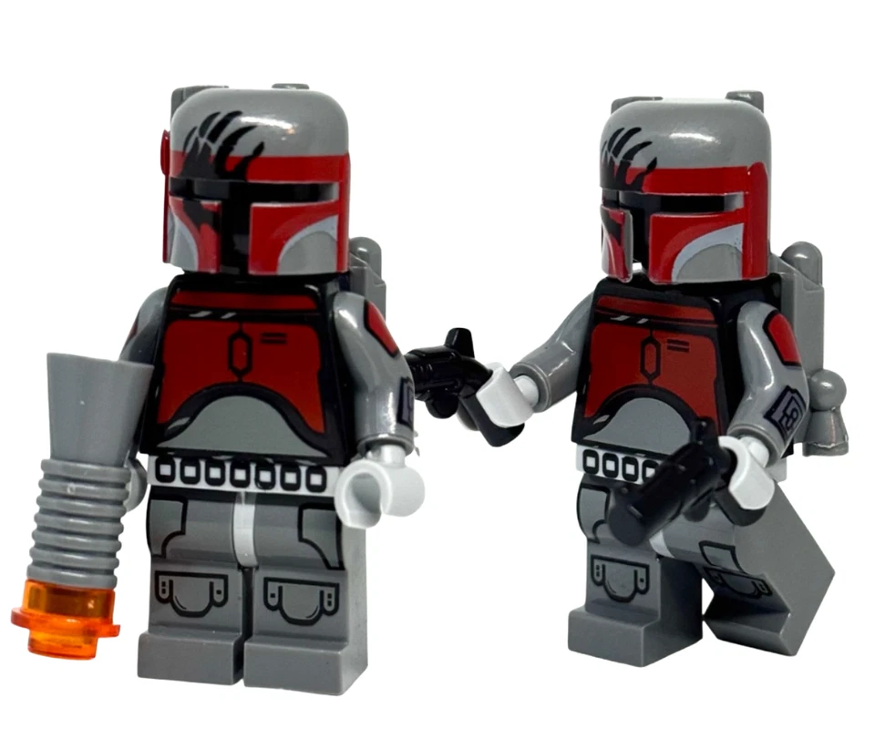 Minifiguras Mandalorianas Retro - Reloj de la Muerte de Maul Supercomandos Star Wars Lego Foto 2 de 2